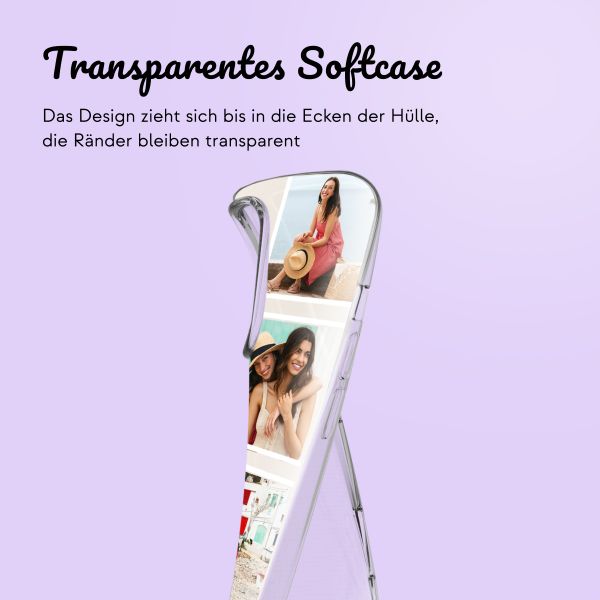 Personalisierte Hülle mit Filmrolle  N°3 iPhone 16 Pro Max - Transparent