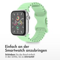 imoshion Athletic Silikonarmband für das  Apple Watch Series 1 t/m 11 / SE / Ultra (44/45/46/49 mm) - Mintgrün