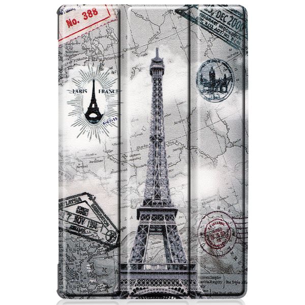 imoshion Design Trifold Klaphülle Lenovo Tab M10 Plus / M10 FHD Plus - Paris