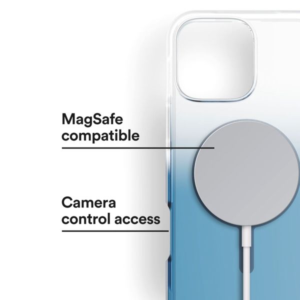 BodyGuardz Ace Pro MagSafe Back Cover für das iPhone 16 Pro Max - Blue Ombre