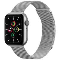 imoshion Mailändische Magnetarmband für die Apple Watch Series 1 bis 9 / SE (38/40/41 mm) | Series 10 (42 mm) - Größe S - Silber