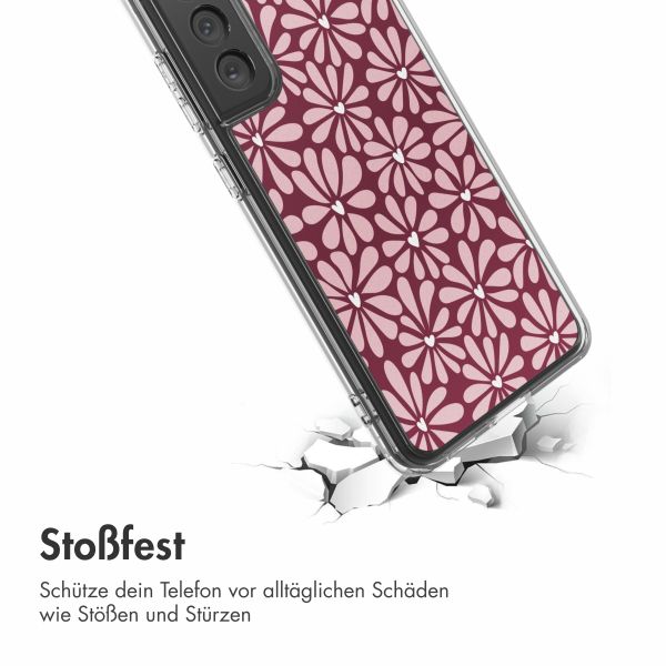 imoshion Design Hülle Samsung Galaxy S21 FE - Bloom Love Blush
