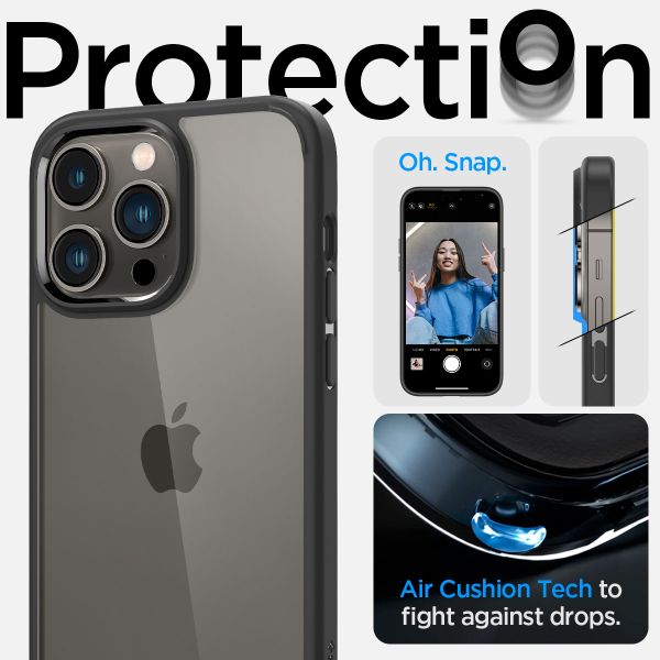 Spigen Ultra Hybrid™ Case für das iPhone 14 Pro Max - Schwarz