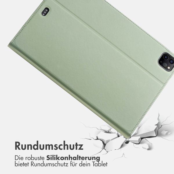 Accezz Classic Klapphülle Apple iPad Pro 12.9 (2022) / Pro 12.9 (2021) / Pro 12.9 (2020) - Grün