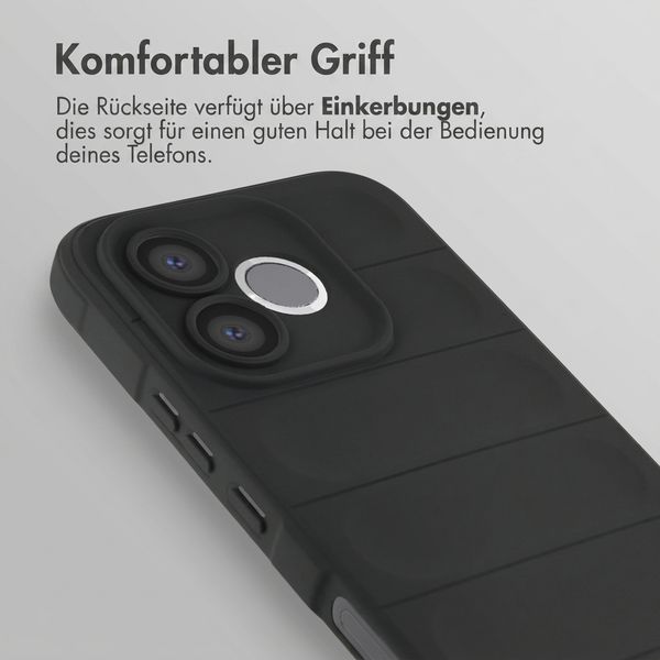 imoshion EasyGrip Backcover Honor 600 Lite - Schwarz
