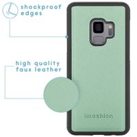 imoshion Luxuriöse Portemonnaie-Klapphülle Samsung Galaxy S9 - Grün