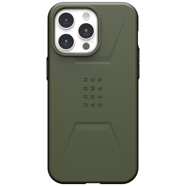 UAG Civilian Backcover MagSafe für das iPhone 15 Pro Max - Olive Drab