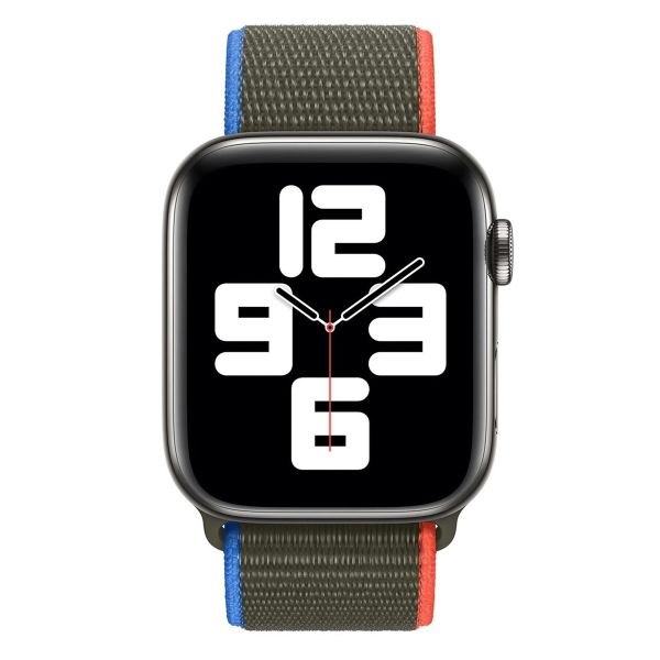 Apple Sport Loop Band für die Apple Watch Series 1 bis 10 / SE / Ultra (2) (44/45/46/49 mm) - Olive
