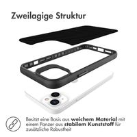 imoshion Rugged Hybrid Carbon Case für das Apple iPhone 14 - Schwarz