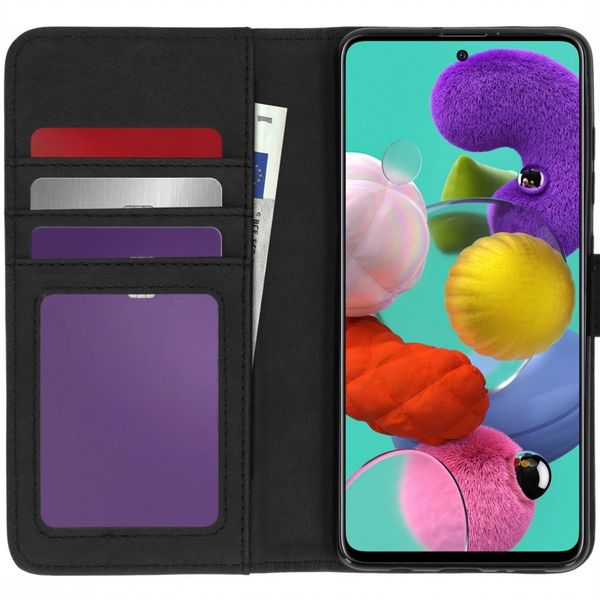 imoshion Luxuriöse Klapphülle Samsung Galaxy A51 - Braun