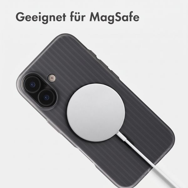 Accezz Lite Backcover mit MagSafe | Fluted | Apple iPhone 17 - Matte Black