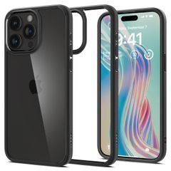 Spigen Ultra Hybrid™ Case für das Apple iPhone 15 Pro - Matte Black