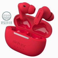 Defunc True ANC Earbuds - In-Ear Kopfhörer - Bluetooth Kopfhörer - Mit Rauschunterdrückungsfunktion - Red