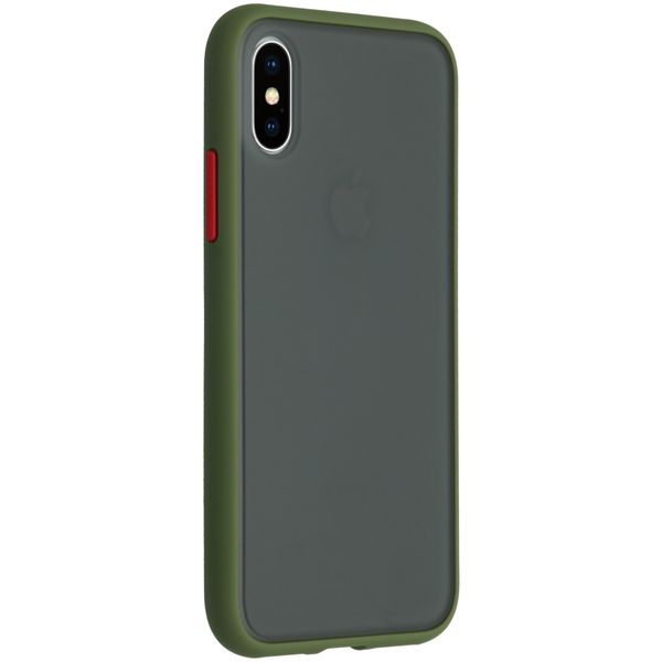 imoshion Frosted Backcover Grün für das iPhone X / Xs