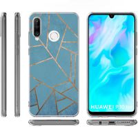 imoshion Design Hülle für das Huawei P30 Lite - Blue Graphic