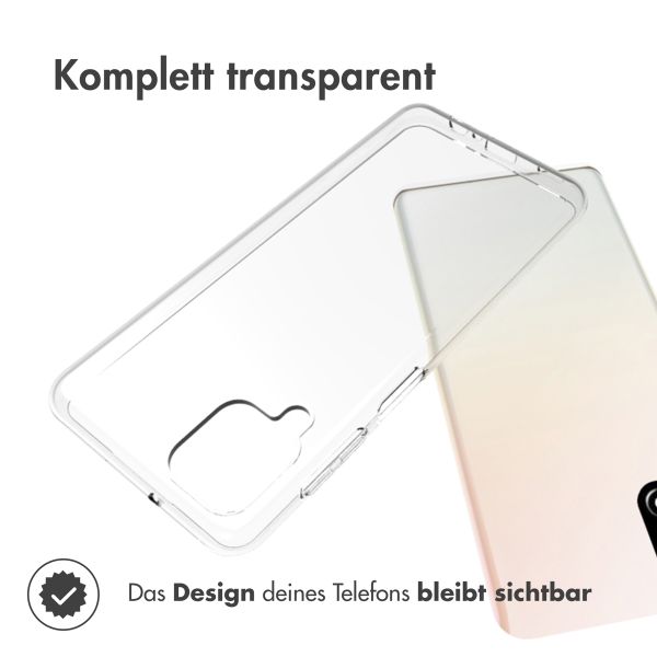 Accezz Clear TPU Backcover Samsung Galaxy A12 - Transparent