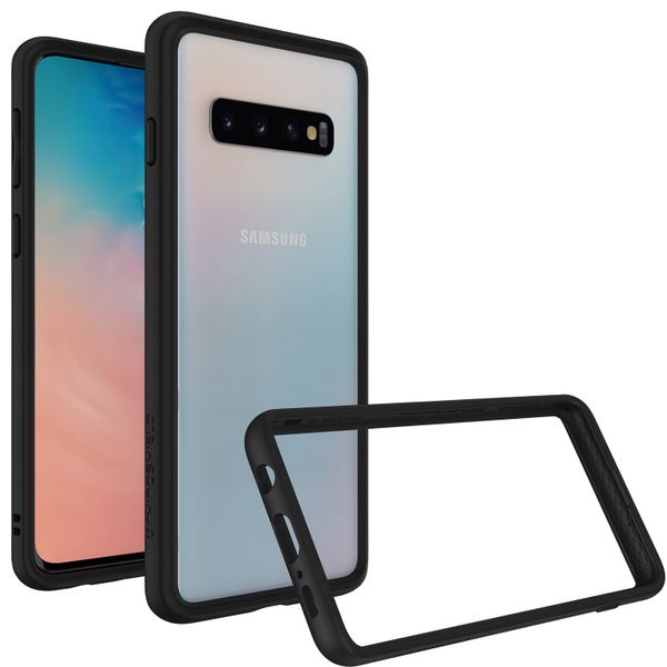 RhinoShield CrashGuard Bumper Case Schwarz für das Samsung Galaxy S10