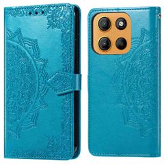 imoshion Mandala Klapphülle Motorola Moto G15 / G15 Power - Türkis