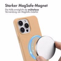 imoshion Color Backcover mit abnehmbarem Handykette und MagSafe Apple iPhone 15 Pro Max - Nude