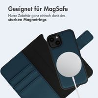 imoshion Herausnehmbare 2-in-1 Luxus-Bookcase Apple iPhone 14 - Blau