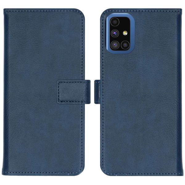 imoshion Luxuriöse Klapphülle Samsung Galaxy M51 - Dunkelblau