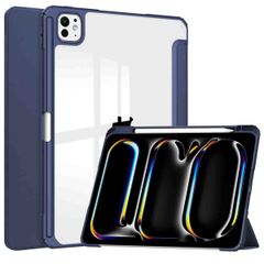 imoshion Trifold Hardcase Klapphülle Apple iPad Pro 13 (2024) M4 - Dunkelblau