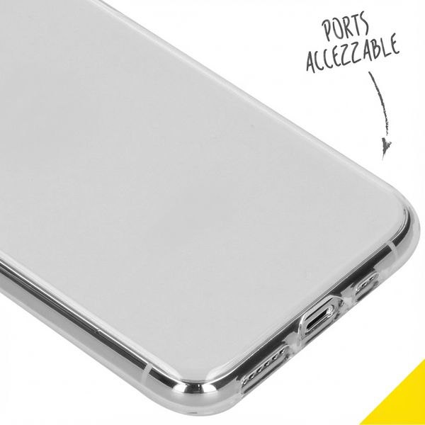 Accezz Clear TPU Backcover Apple iPhone 11 Pro - Transparent