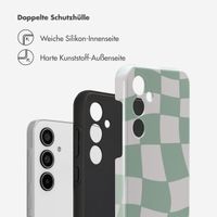 Selencia Vivid Back Cover Samsung Galaxy A35 - Groovy Sage Green