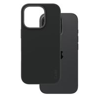 CARE by PanzerGlass Fashion Back Cover MagSafe für das iPhone 16 Pro - Schwarz