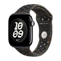 Apple Nike Sport Armband für das  Apple Watch Series 1 - 9 / SE (38/40/41 mm) - Größe M/L - Midnight Black
