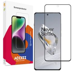 Accezz Full Cover Screen Protector aus gehärtetem Glas OnePlus 12