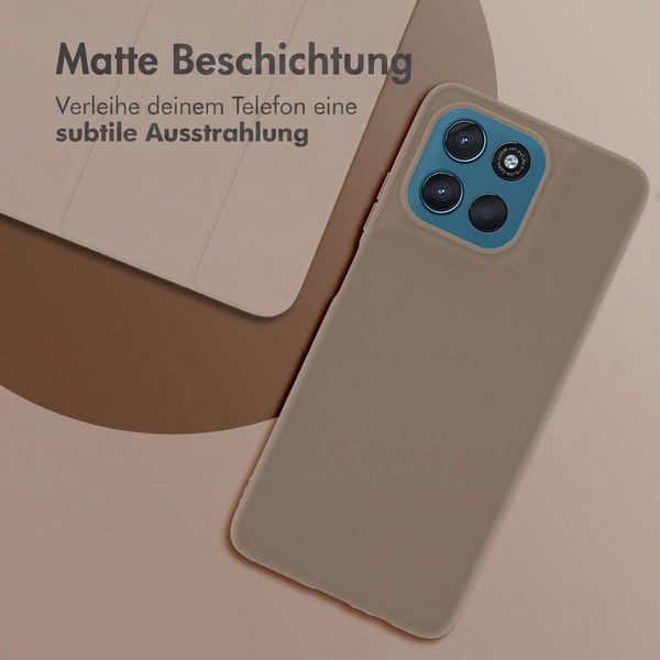imoshion TPU Color Cover Motorola Moto G57 Power - Braun