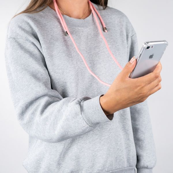 imoshion Backcover mit Band Apple iPhone 8 Plus / 7 Plus - Rosa