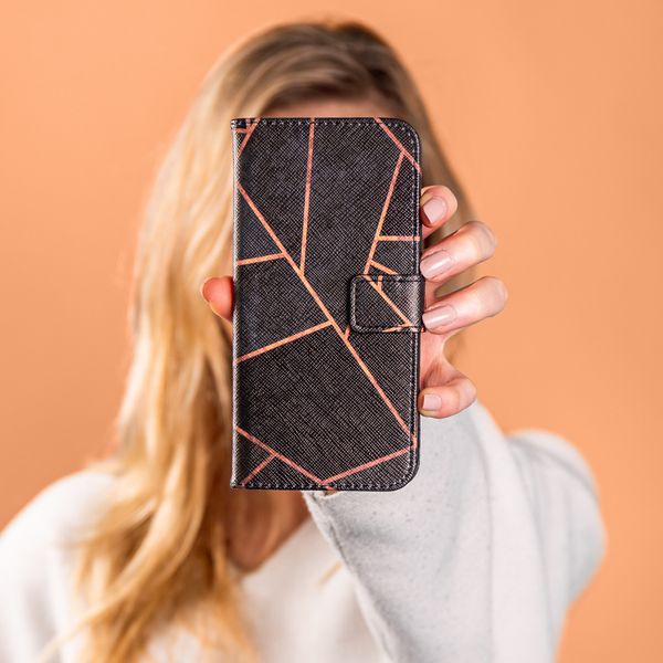 imoshion Design TPU Klapphülle für das iPhone 11 - Black Graphic