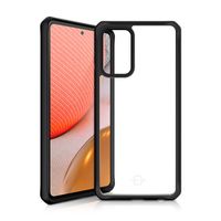 Itskins Hybrid Solid Backcover Samsung Galaxy A72 - Schwarz