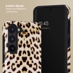 Selencia Vivid Back Cover Samsung Galaxy S23 - Wild Leo
