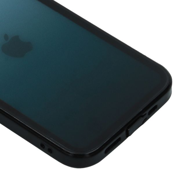 Gradient Backcover für das iPhone 12 (Pro) - Schwarz