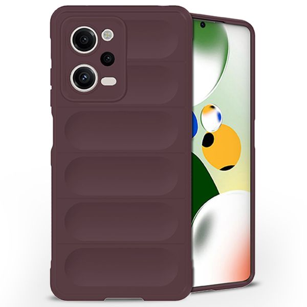 imoshion EasyGrip Backcover für das Xiaomi Redmi Note 12 Pro - Aubergine