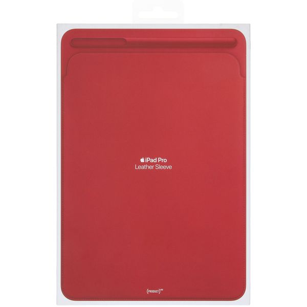 Apple Leather Sleeve iPad 9 (2021) 10.2 Zoll / 8 (2020) 10.2 Zoll / 7 (2019) 10.2 Zoll / Pro 10.5 (2017) / Air 3 (2019) - Red