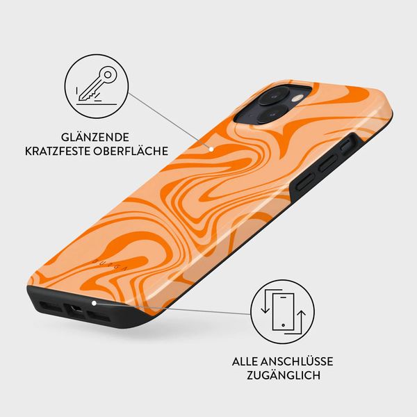 Burga Tough Back Cover für das iPhone 14 - High Vibrations