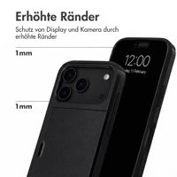imoshion Backcover mit Kartenfach Apple iPhone 18 Pro Max / 17 Pro Max - Schwarz
