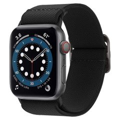 Spigen Lite Fit Armband für das  Apple Watch Series 1 t/m 11 / SE / Ultra (44/45/46/49 mm) - Schwarz