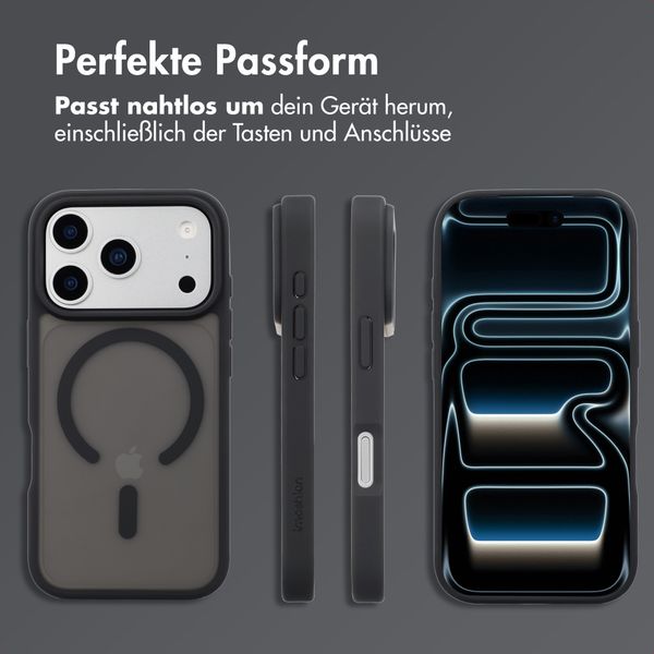 imoshion Color Guard Back Cover mit MagSafe Apple iPhone 17 Pro Max - Schwarz