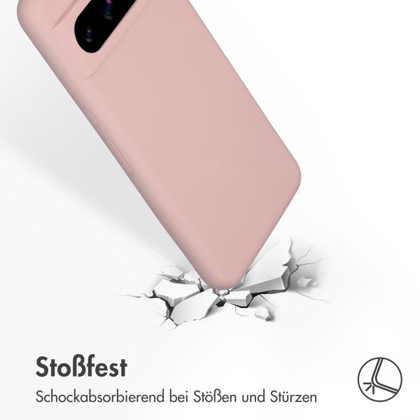 Accezz Liquid Silikoncase für das Google Pixel 8 Pro - Rosa