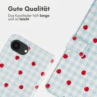 imoshion Design Klapphülle Apple iPhone 17e / 16e - Cherry Check
