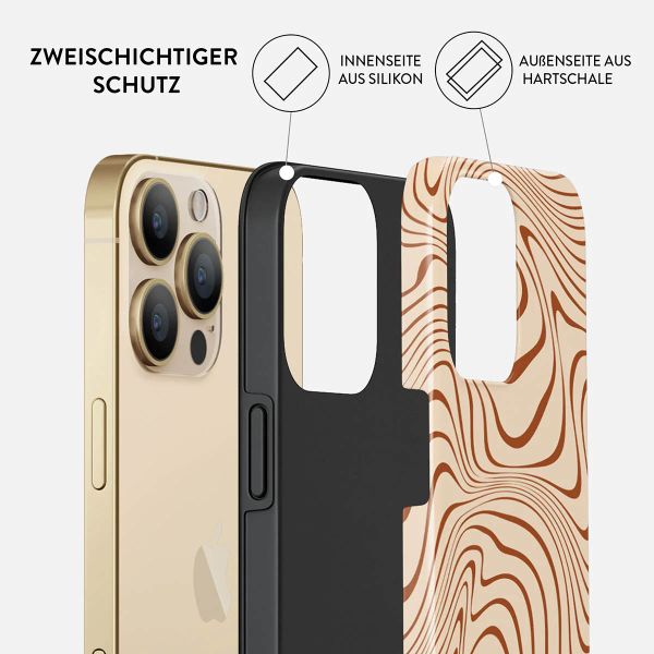 Burga Tough Back Cover für das iPhone 13 Pro - Déjà Vu