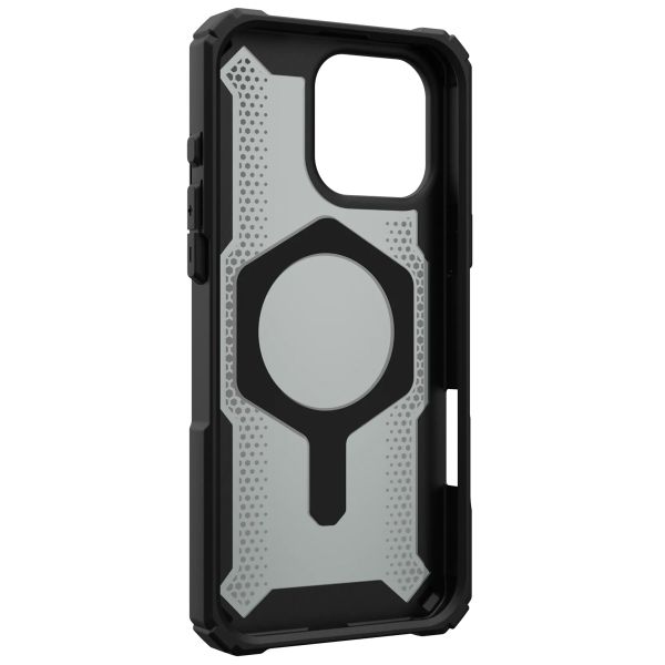 UAG Plasma XTE Back Cover MagSafe für das iPhone 16 Pro Max - Black / Orange