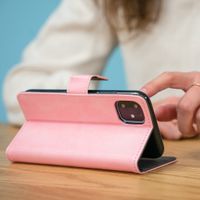 imoshion Luxuriöse Klapphülle iPhone 12 Mini - Rosa