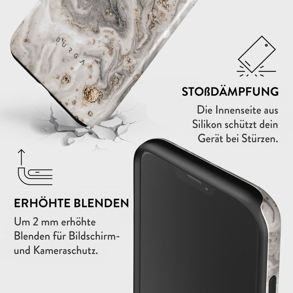 Burga Tough Back Cover für das iPhone 12 (Pro) - Snowstorm