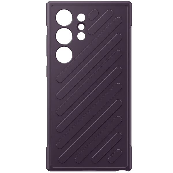 Samsung Originale Shield Case für das Galaxy S24 Ultra - Dark Violet